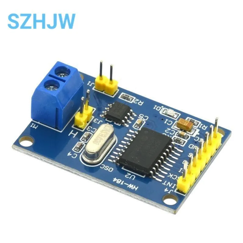 AptoFun CAN-BUS Shield MCP2515 with TJA1050 Receiver SPI Protocol for Arduino SCM 51 MCU ARM Controller Development Board (2 pz