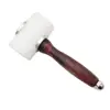 50mm Nylon Hammer Wood Handle Professional DIY Sew Leather Tools Non- 5