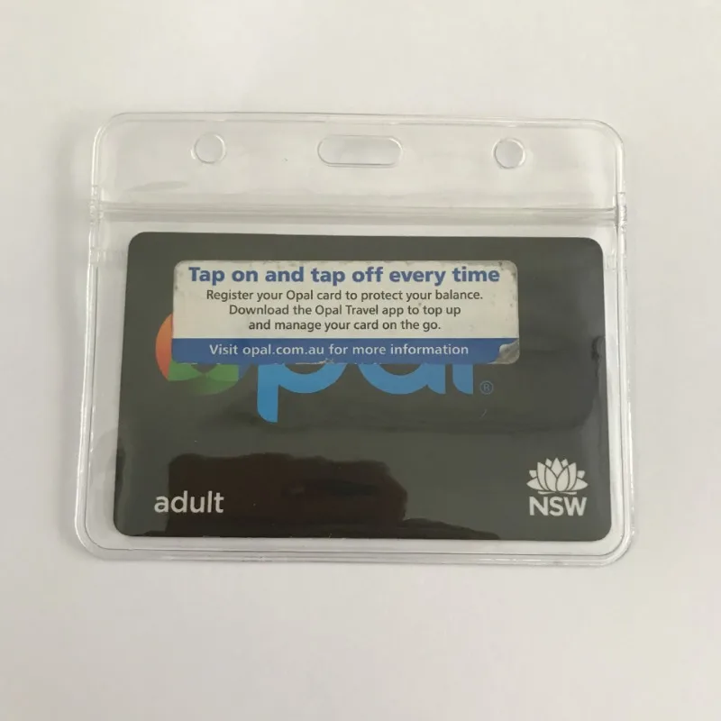 5pcs/set Horizontal Transparent Badge Holder Seal Waterproof Pass Work Card Holder Bag Chest ID Tag Bank Credit Card Protector wallet card holder card holder credit card holder card wallet id card holder id card case card sleeve card sleeves