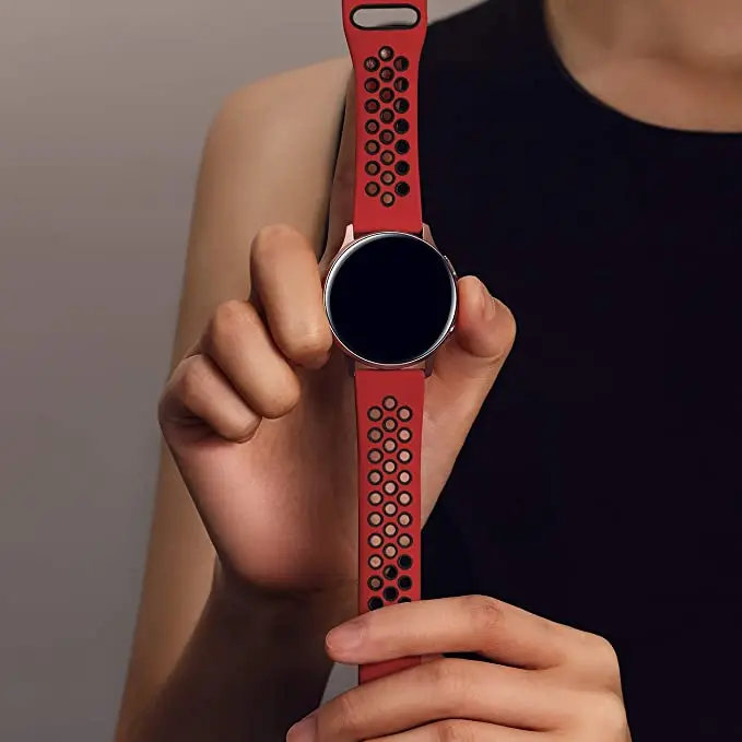 Sports Silicone Watch Strap Band for Smartwatches - Universal Fit