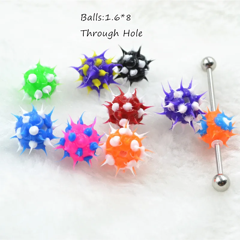 [HYPNOTIZE] BALL CONNECTING PIERCING BRACELET ★すぐ品切れ★ Spikes Elastic Bracelet Stretch Rivets Punk Style Bangle