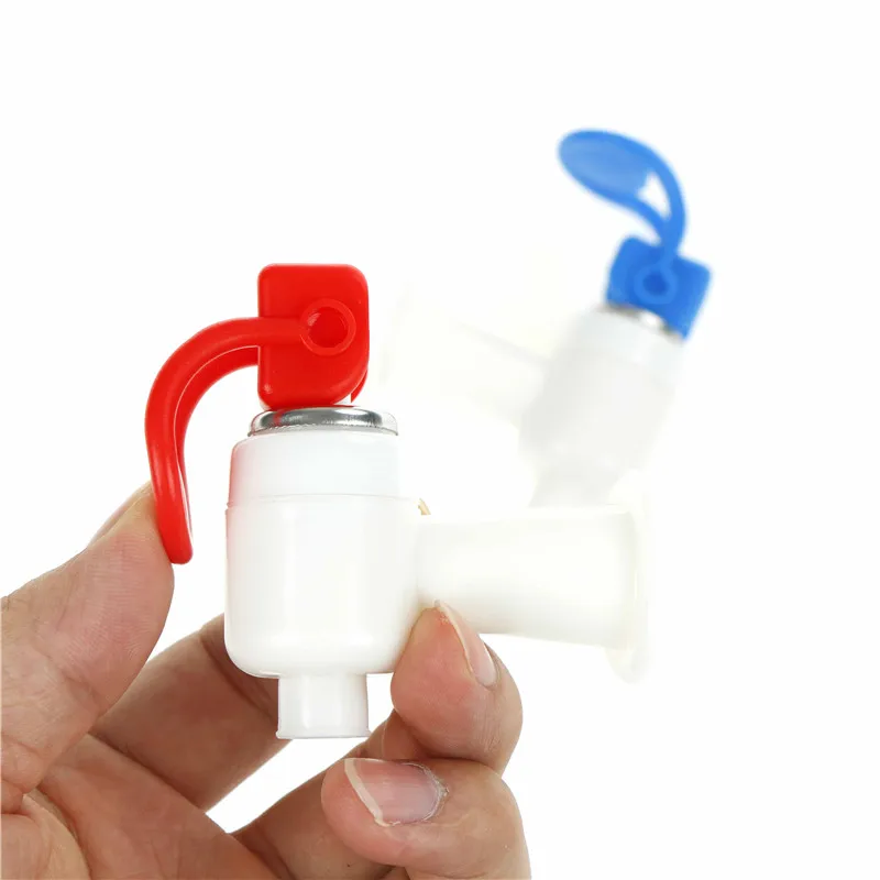 1PC Push Type Plastic Water Dispenser Faucet Tap Replacement Home Essential Drinking Fountains Parts Bibcock Accessorie bathroom faucet water tap faucet beverage faucet water dispenser valve