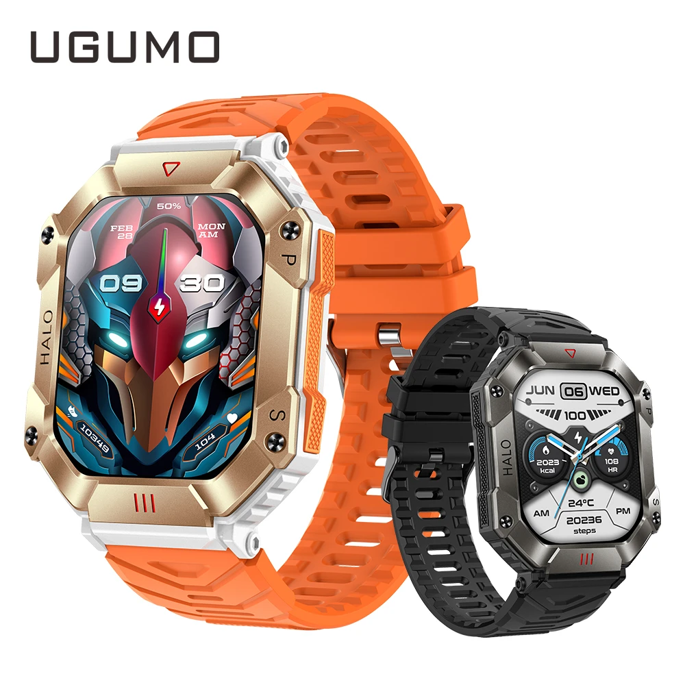 

UGUMO KR80 smartwatch men Making and answering phone calls waterproof Used for more than 7 days Applicable to Russia South Kore