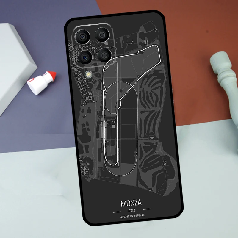 F1 Race Circuit Design Phone Case