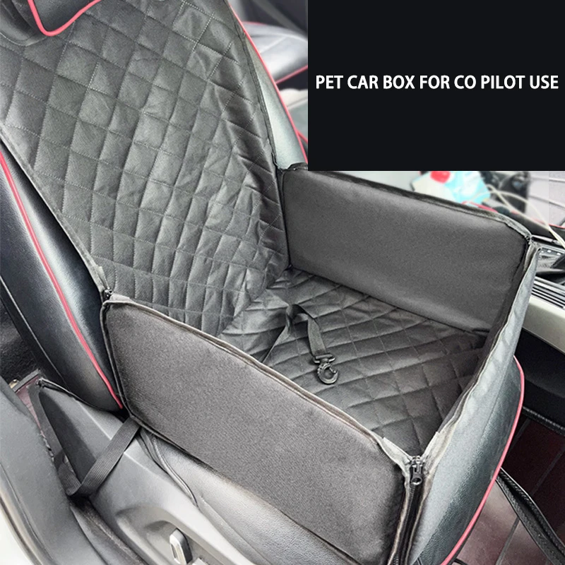 Waterproof Portable Travel Small Dog car seat for Cars Booster Seats Pets Fully Detachable and Washable