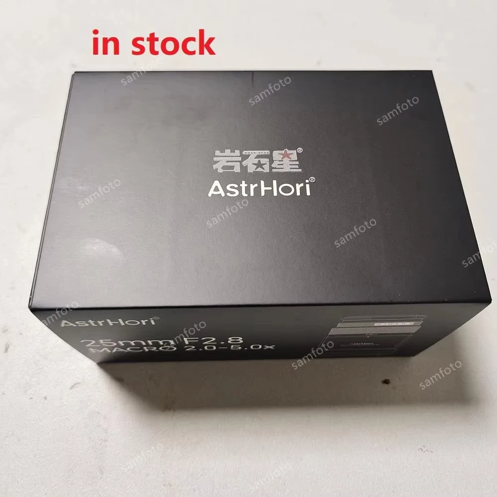 AstrHori 25mm F2.8 2X 5X 풀프레임 울트라 매크로 렌즈 ( E 마운트, 캐논 RF, EOS R, 니콘 Z, 라이카 L, 후지 FX 마운트 카메라용)