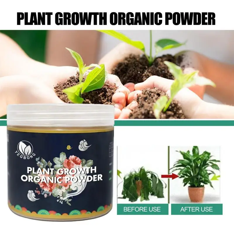 

120g Plant Root Stimulator Plant Growth Organic Powder Fruit Flower Rapid Rooting Nutrition Starts Potting Soil Fertilizer