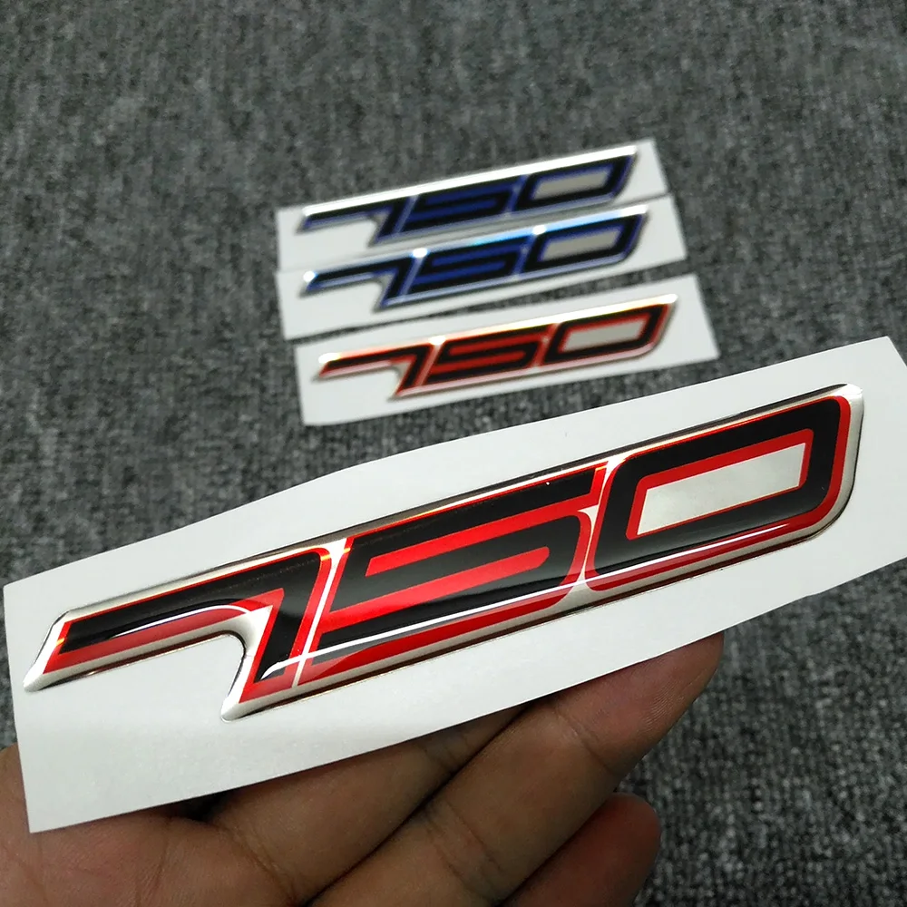 For Suzuki GSXR1000 GSXR600 GSXR750 3D Stickers Decal Emblem Motorcycle Fairing Tail GSXR 1000 750 600 Accessory 2018 2019 2020