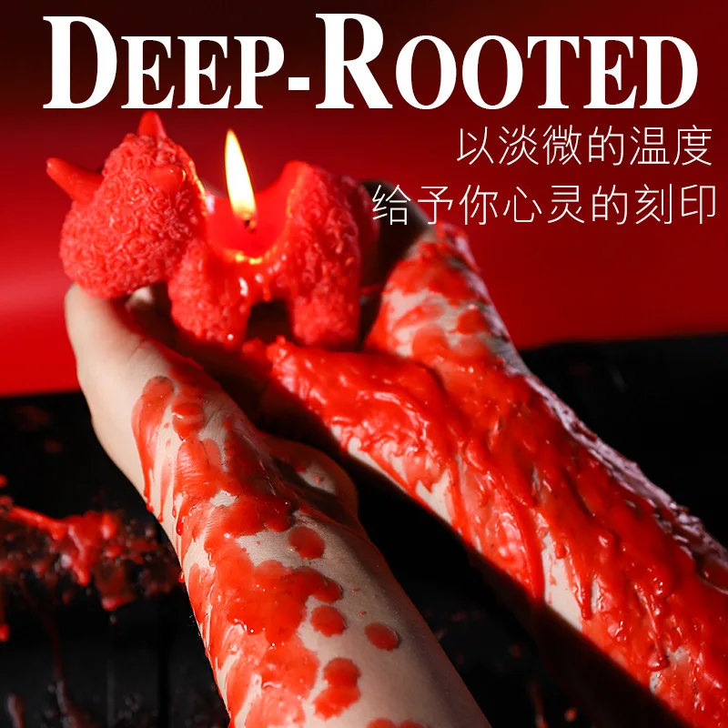 Long LovesmSex Toys Cat's Paw Rose Low Temperature Candles Couple Flirting Props Alternative Passion Training