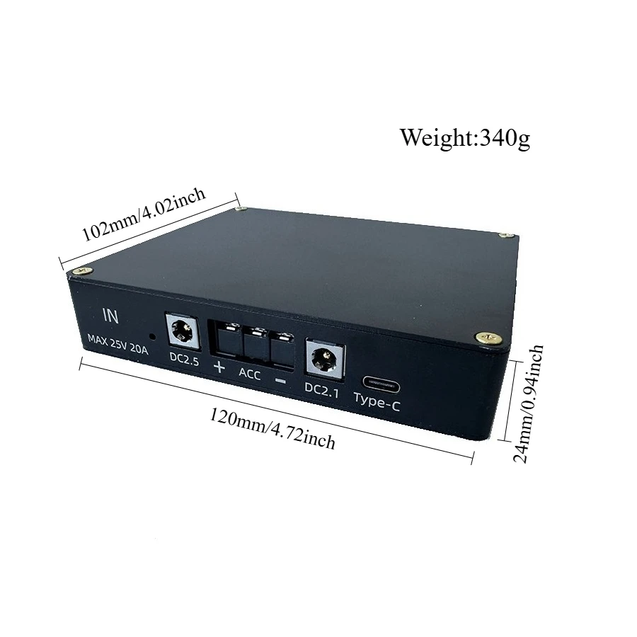 AC DC Power Supply 5V-25V 20A Suitable for Switching Power Supply and Linear Power Supply Sound Card DAC Raspberry Pi Amplifier