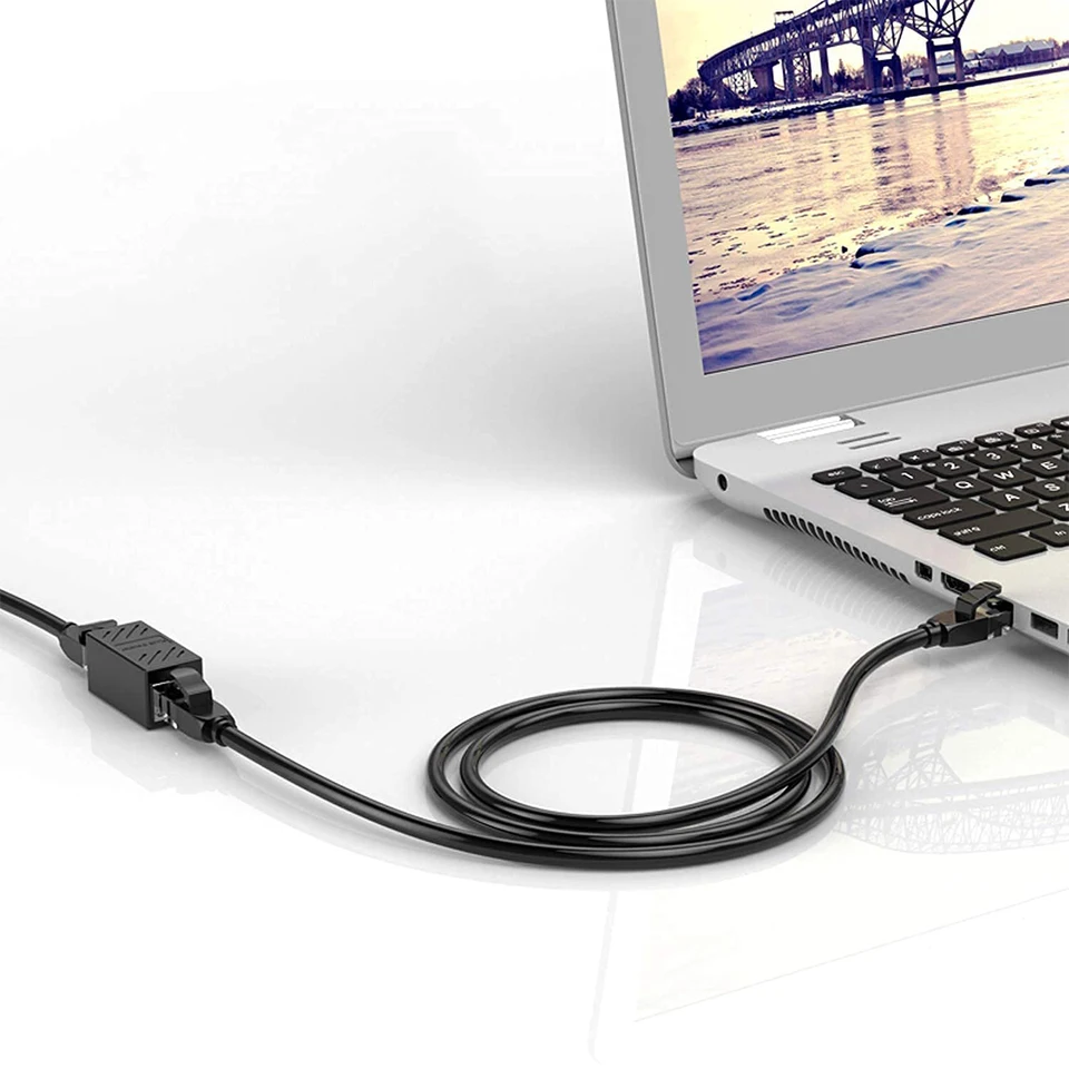 Lot De 2 Connecteurs De Prise Ethernet Pour Interface De Câble