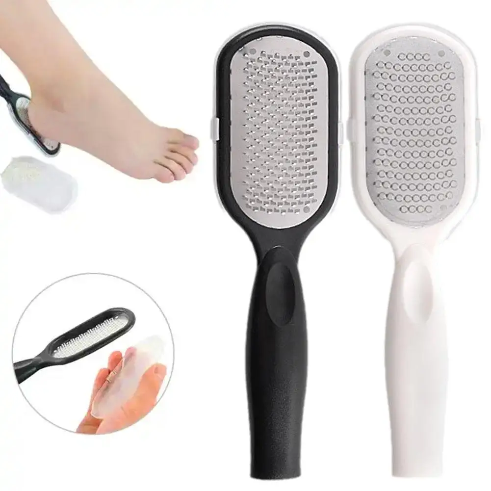 

1pcs Foot File Scraper Callus Remover Feet Professional Pedicure Corn Removal Steel Dead good Care Foot Tools Skin tool S5I7