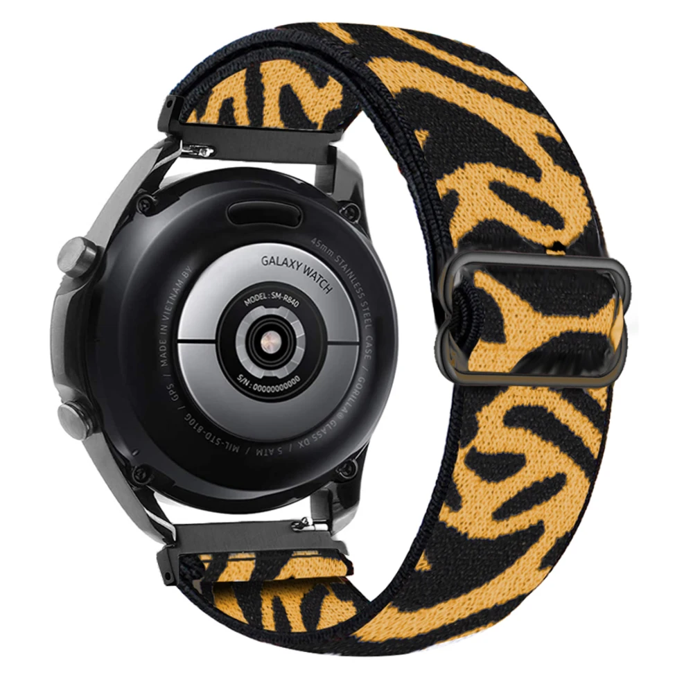 Adjustable Nylon Strap for Smartwatches - Elastic Bracelet Band Accessory