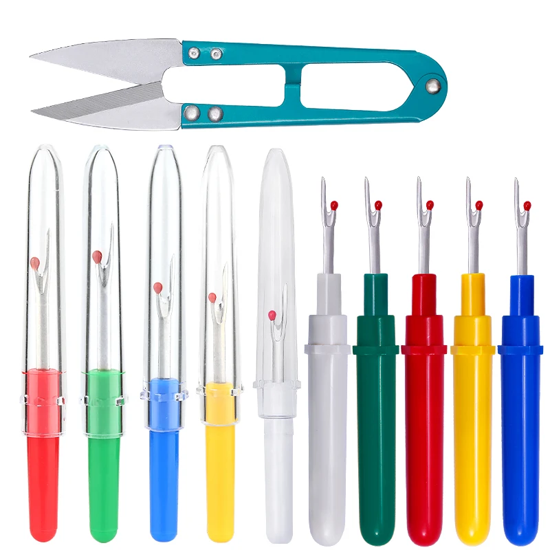 LMDZ 11Pcs Sewing Seam Rippers Scissors Thread Remover Kit Thread Seam