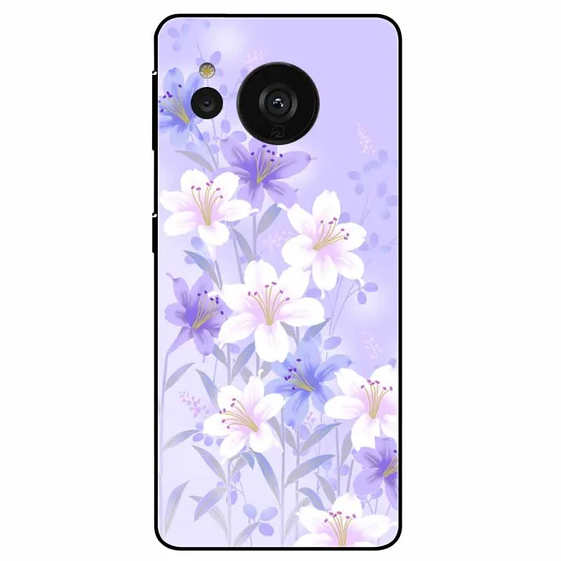 Elegant Black Lion Cats Silicone TPU Protective Case