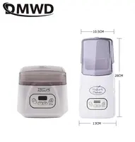1L Automatic Yogurt Maker Temperature adjustable Multifunctional Leben Rice Wine Natto Caspian yogurt Fermenter With Timer EU US 1