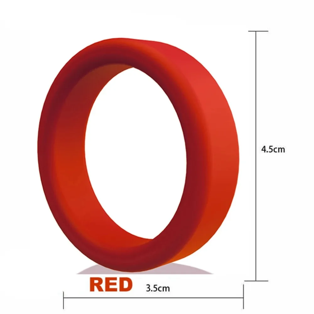 Men Penis Ring Silicone Cock Rings Male Lock Ejaculation Scrotal Ball Stretcher Sex Toys for Men