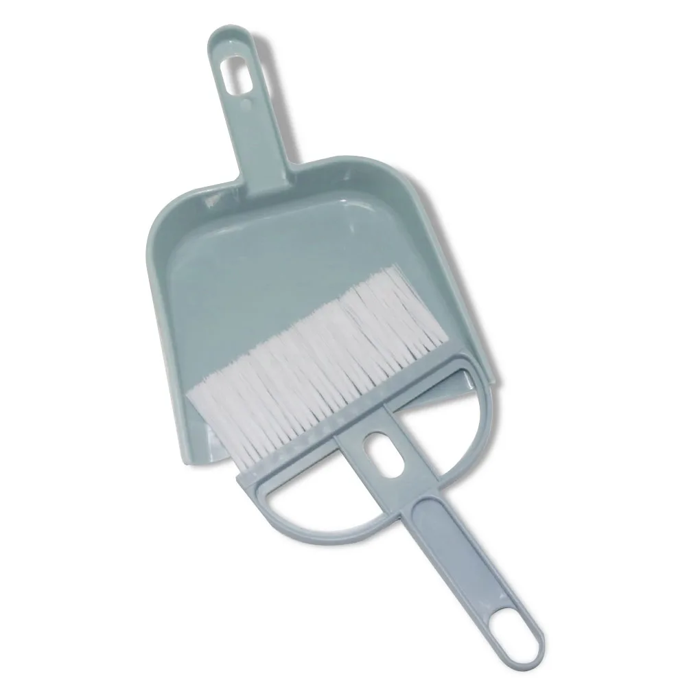 Children's Mini Desktop Cleaning Broom Set Computer Keyboard Gap Small Broom Plastic Even Shovel Brush Cleaning