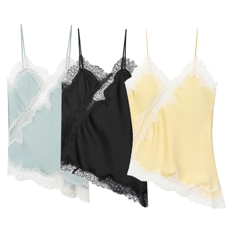 HXAO Woman Asymmetrical Slip Women Sexy