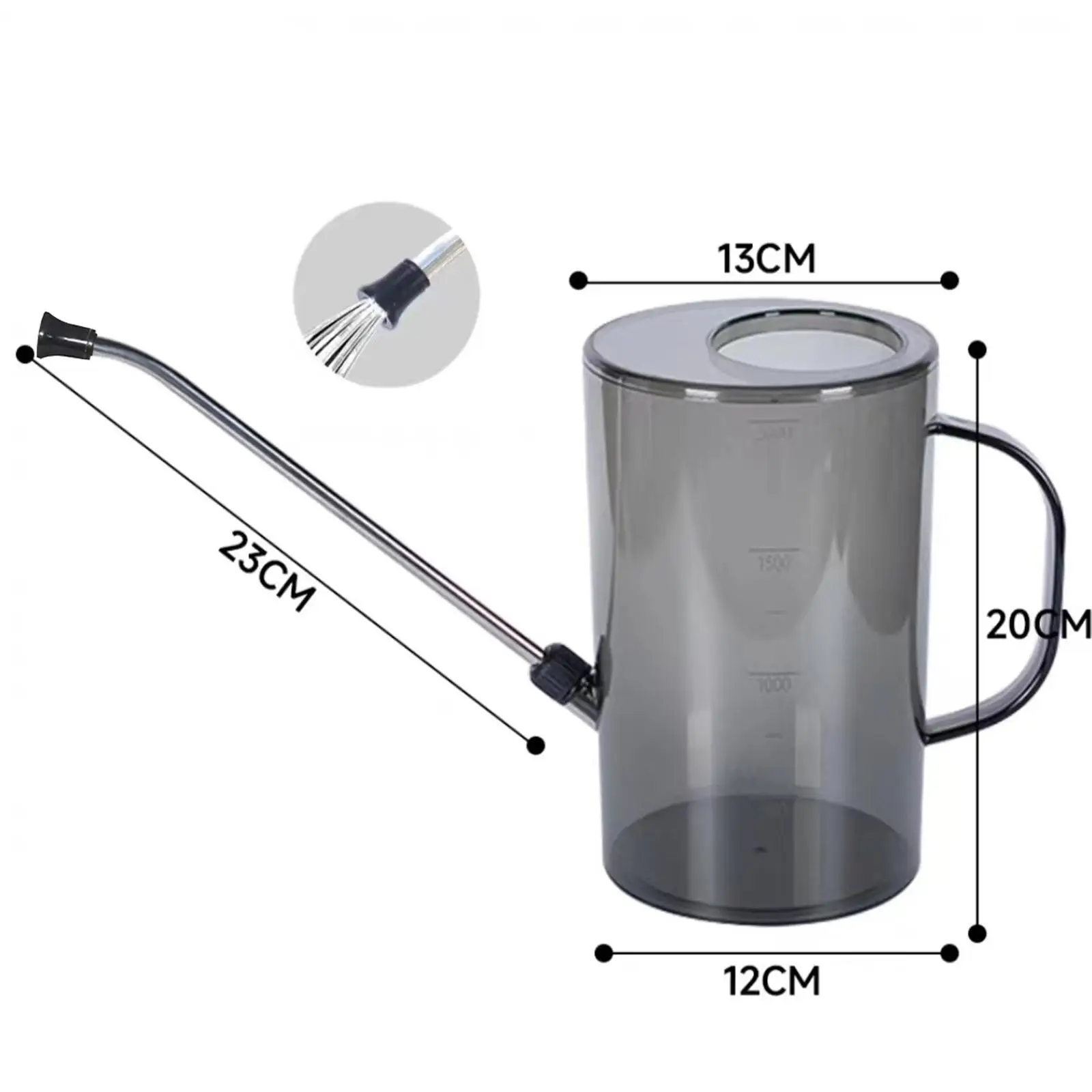 2000ml Indoor Watering Can Indoor Watering Equipment Portable Plant Watering Can