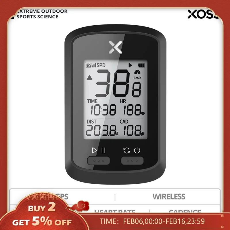 14.24€ 73% OFF|Xoss g/g gps Fahrrad computer drahtloses Radfahren Tacho Rennrad MTB wasserdicht Bluetooth Ameise Tritt geschwindigkeit Fahrrad Computer| | - AliExpress