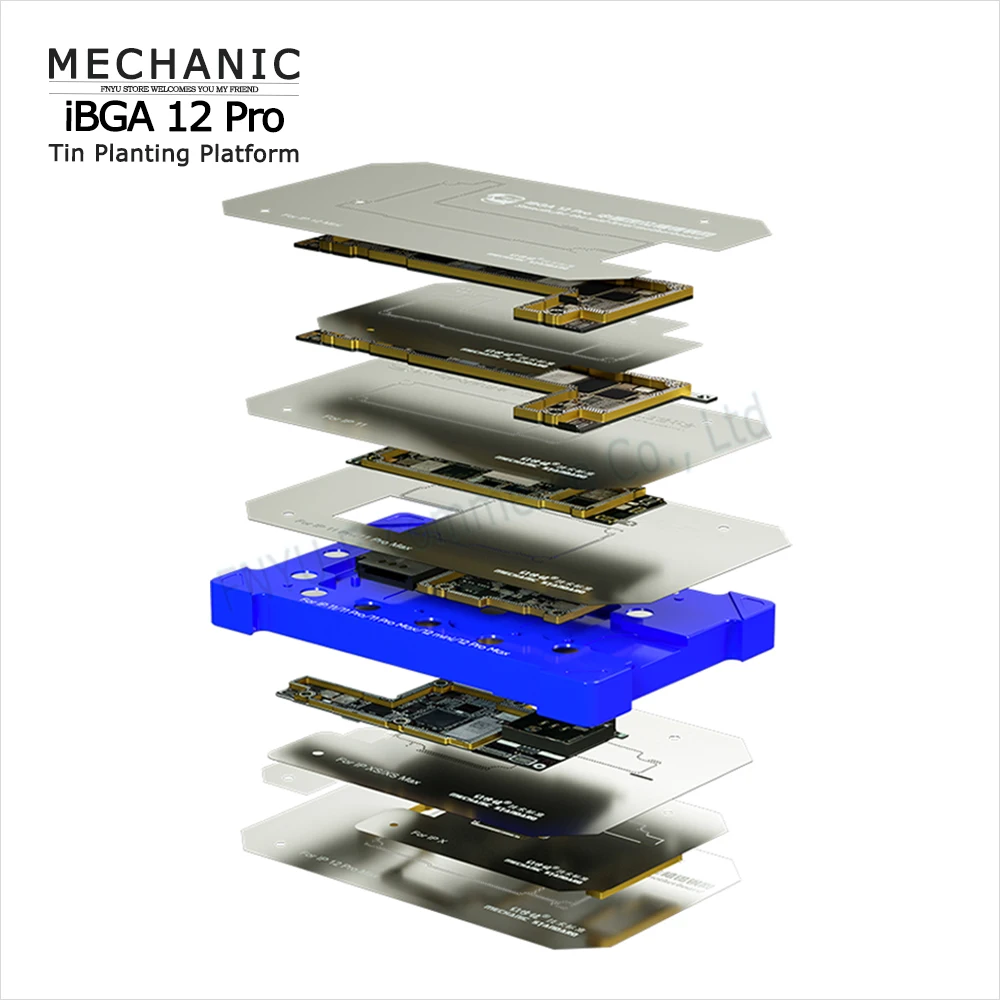 Tin Planting Platform Mechanic Ibga 12 Pro 10 In 1 Per Iphone Ipx Xs 11 12 Pro Max Mini Posizionamento Automatico Strumenti Per Piantare Stagno