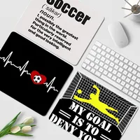 Soccer Lover Floor Mat Small Office Computer Desk Mat Table Keyboard Big Mouse Pad Laptop Cushion Non-slip 1