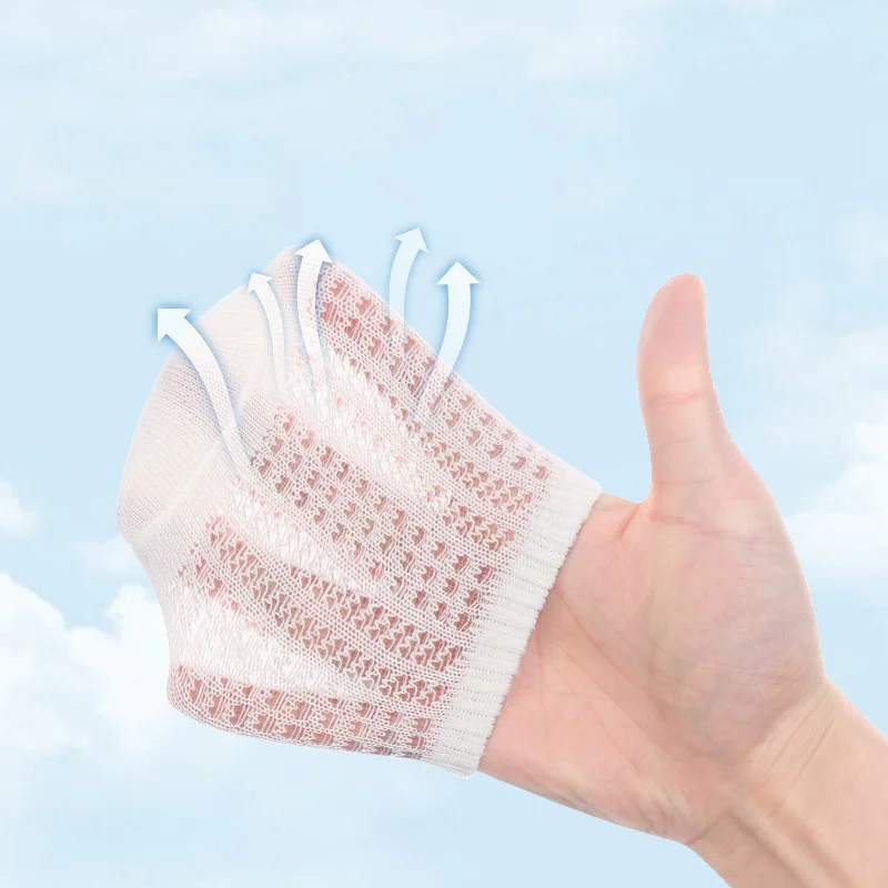 Baby Socks Lawadka 4Pairs/set Baby Boy Girl Sock Summer Mesh Thin Newborn Socks for Girls Boys Casual Toddler Short Floor Sock Anti-slip