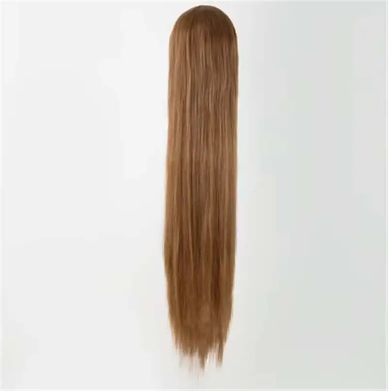 Synthetic Wig 100CM/40 Inches Long Halloween Wig Straight Hair For Halloween Carnival Costume Cos-play