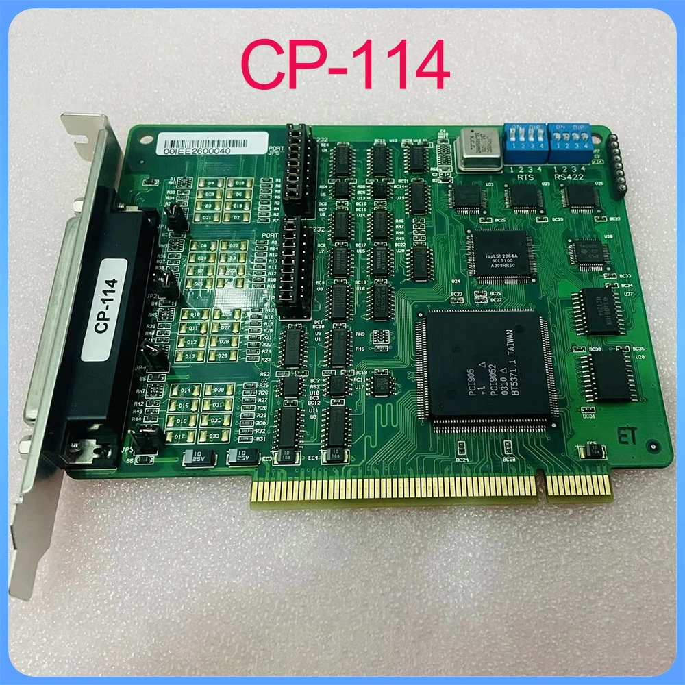 For MOXA 4 port RS232 422 485 Industrial Four port Serial Card CP 114