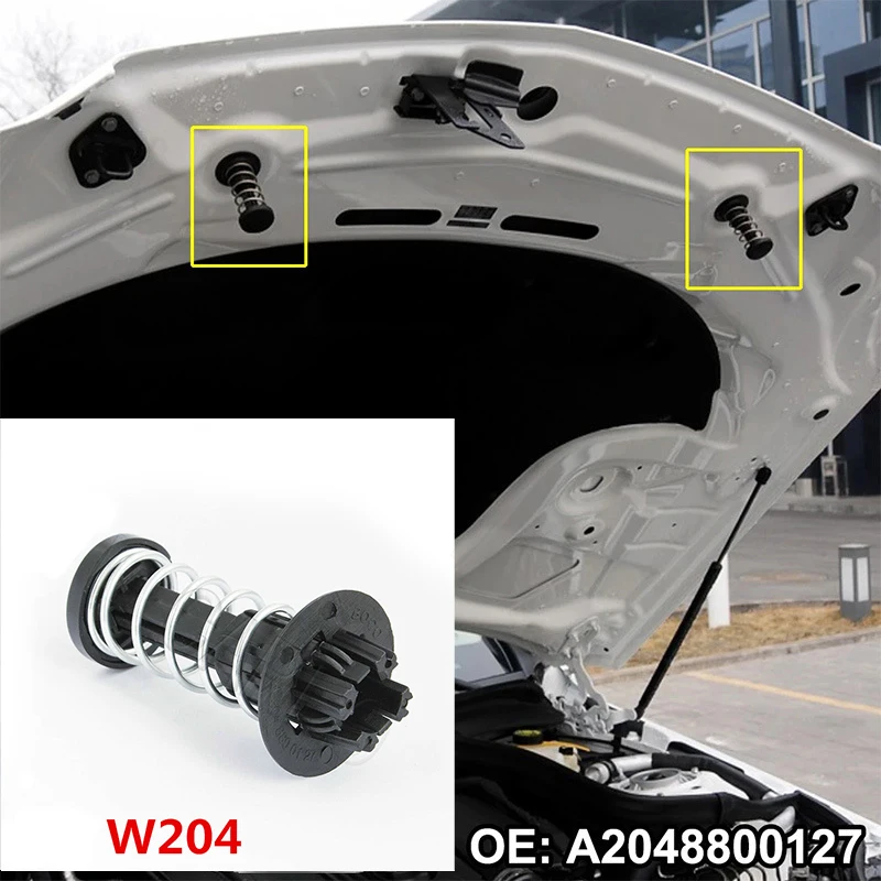 Molle Cofano Auto Mercedes-Benz - Compatibile Con Classe C W204, E W212, S W222, SL R231, GLK X204 - Foto 11