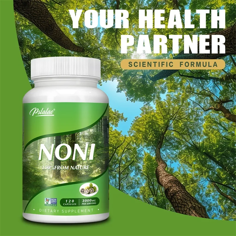 Noni Fruit Capsules-Supports Intestinal Health, Digestion, Skin Health, Immunity, Antioxidant