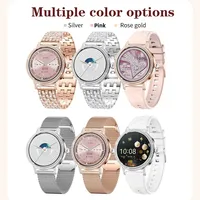 Montre connectée de luxe pour femme avec appels Bluetooth, montre intelligente, cadeau pour femme, tracker d'activité, montres-bracelets pour femme Android iOS 2026 6
