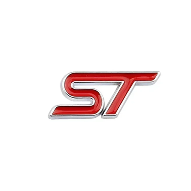 3D Metal ST Logo Car Steering Wheel Emblem Badge Sticker