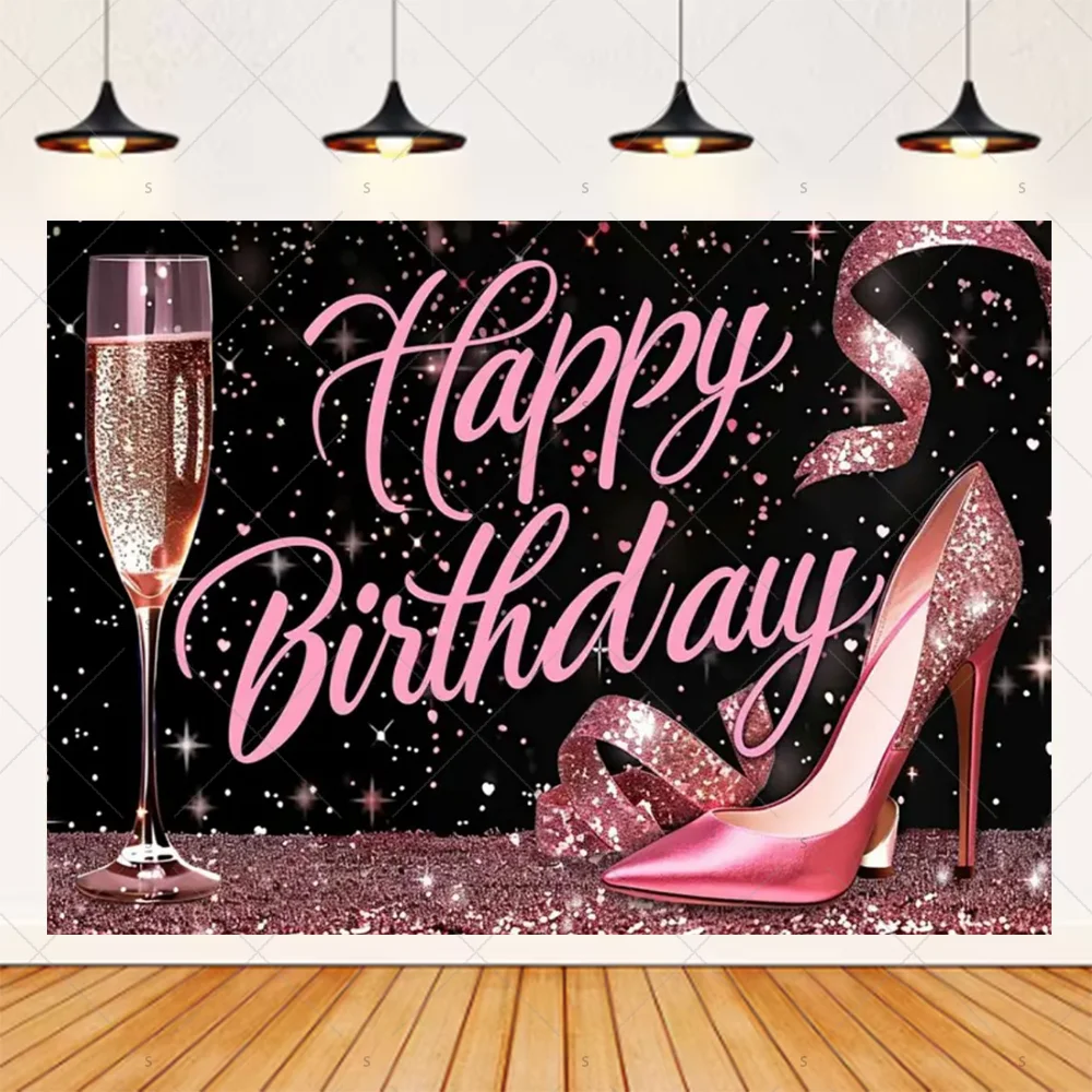 Bunter Ballon alles Gute zum Geburtstag Hintergrund Geburtstag Party Dekor Geschenke liefert Banner Fotografie Hintergrund Fotoshooting Requisiten – Detail 5