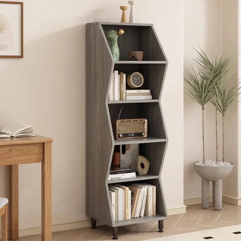Library Book Shelves Storage Multi-purpose Shelf Rack Modern Furniture Living Room Display Stand Bookshelf Cabinets Librero