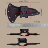 High-end hand-stitched nylon axe sheath, outdoor axe K sheath, suitable for tactical axe, camping axe, logging axe 6