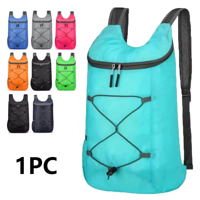 Nouveau sac à dos unisexe léger pliant multicolore sac à dos extérieur printemps mode Mini sac fourre-tout
