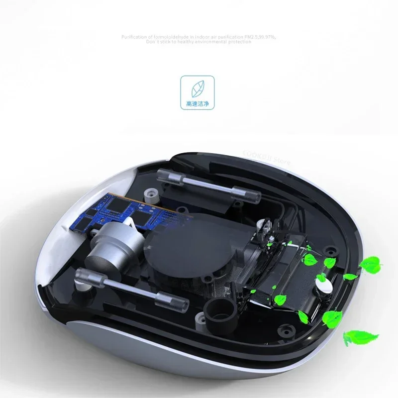 Xiaomi Mijia Car Air Purifier Solar Powered Eco-friendly Negative Ion Vehicle Air Cleaner Car PM2.5 Odor Anion Oxygen Purifier 5