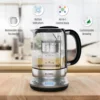 Electric Tea Maker 1.7L with Automatic Infuser for Tea Brewing, Stainless Steel Glass Kettle, Presets for 5 Tea Types an 2