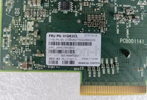 Adaptador Ethernet para Placa de Rede Conector Cx4121a Mcx4121a-acat 25 Gbps Pcie 01gr253 - Imagem 5