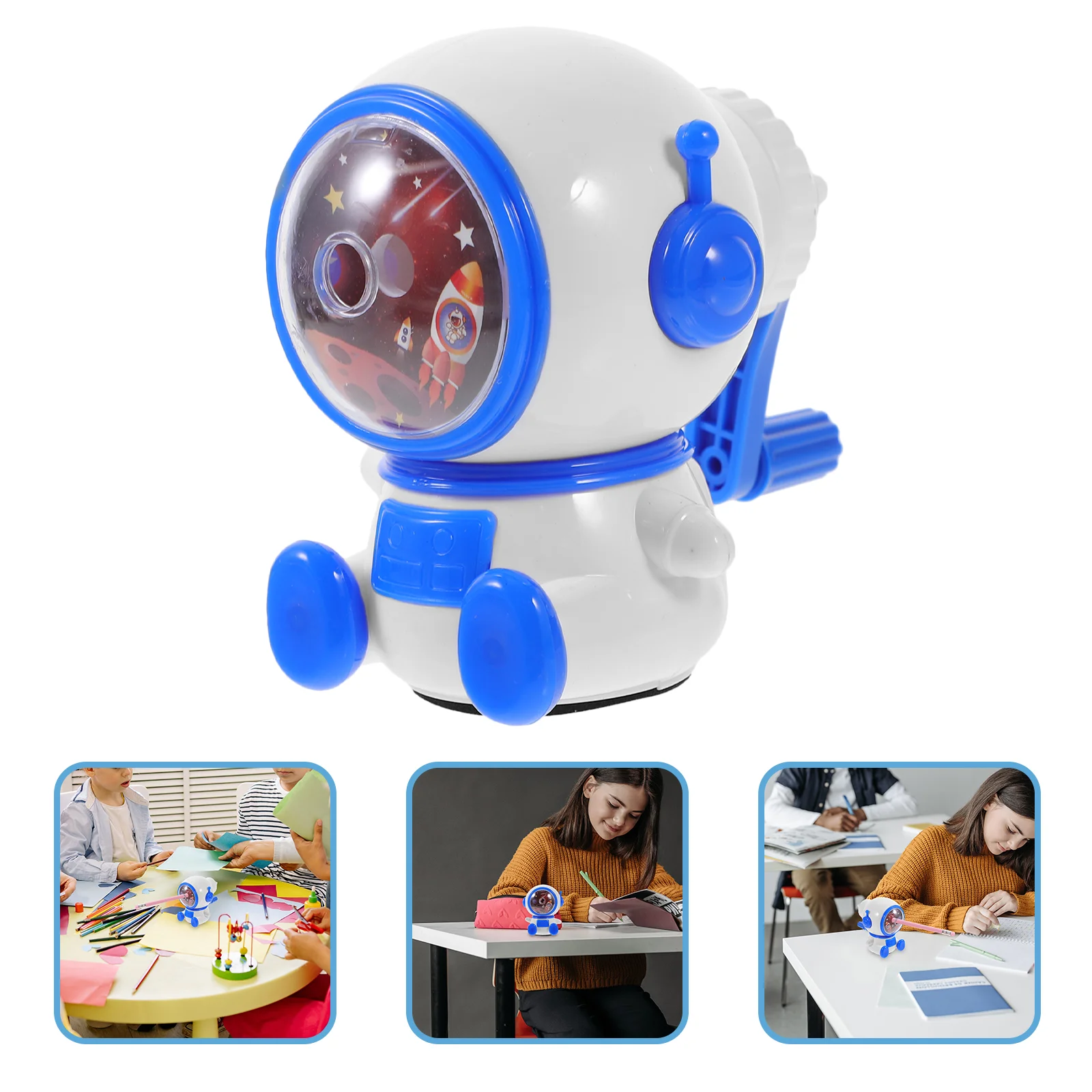 

Spaceman Pencil Manual Sharpener Color Pencils for Kids Small Sharpeners