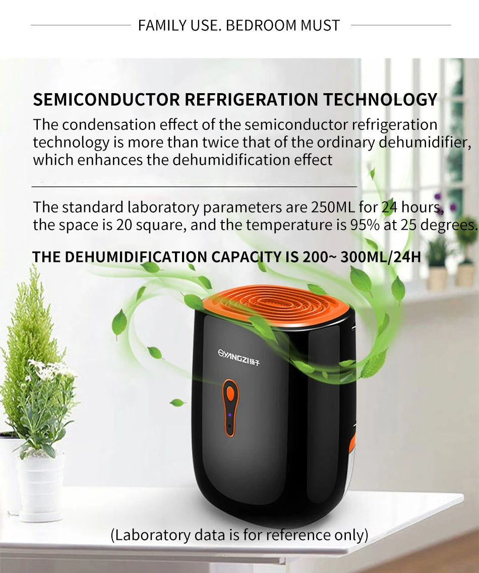 Description Picture 6 of itemDehumidifier for household small bedrooms basement moisture absorption drying dehumidification and moisture prevention devices