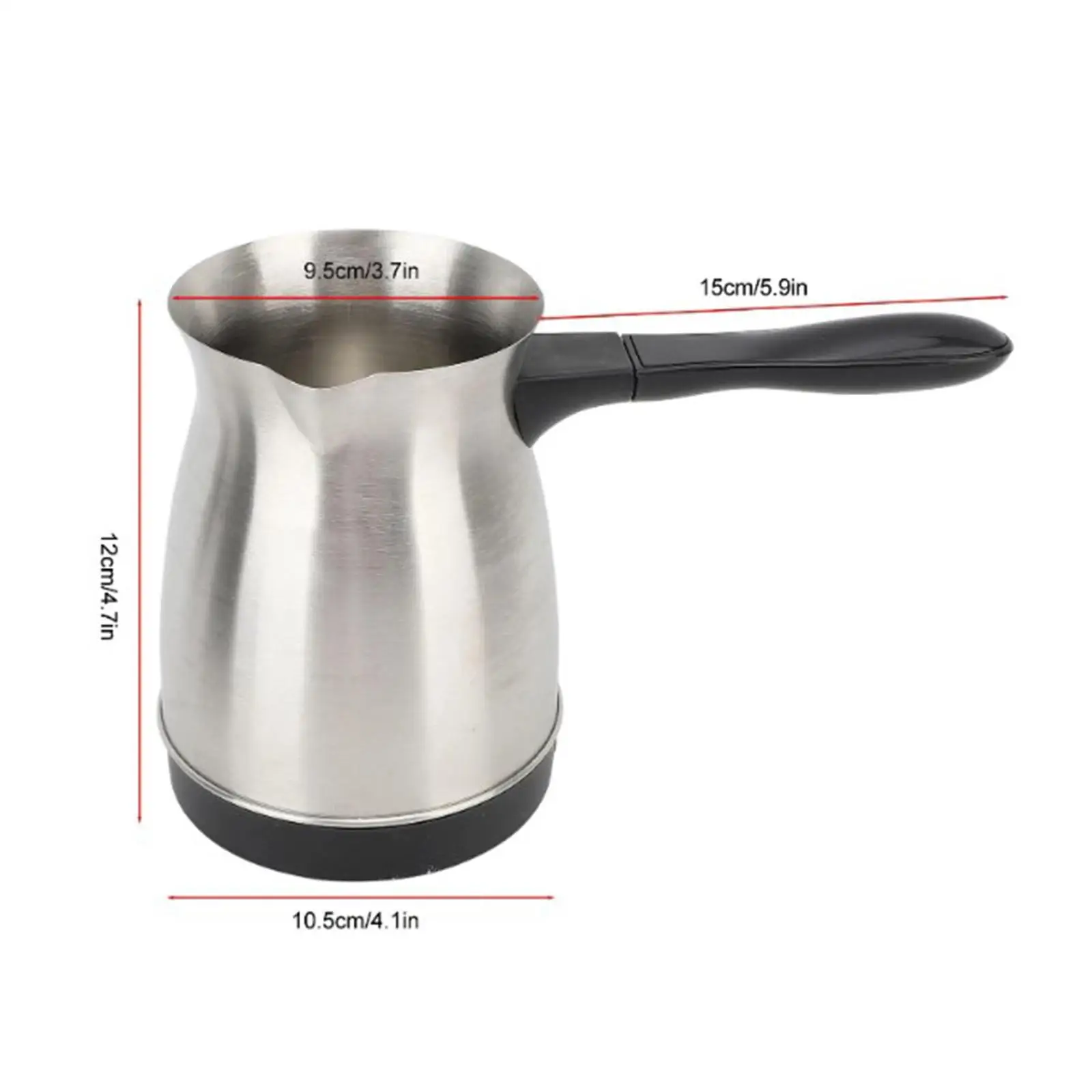 Electric Turkish Coffee Maker Fast Brewing Water Kettle For Cafe Kitchen Bar