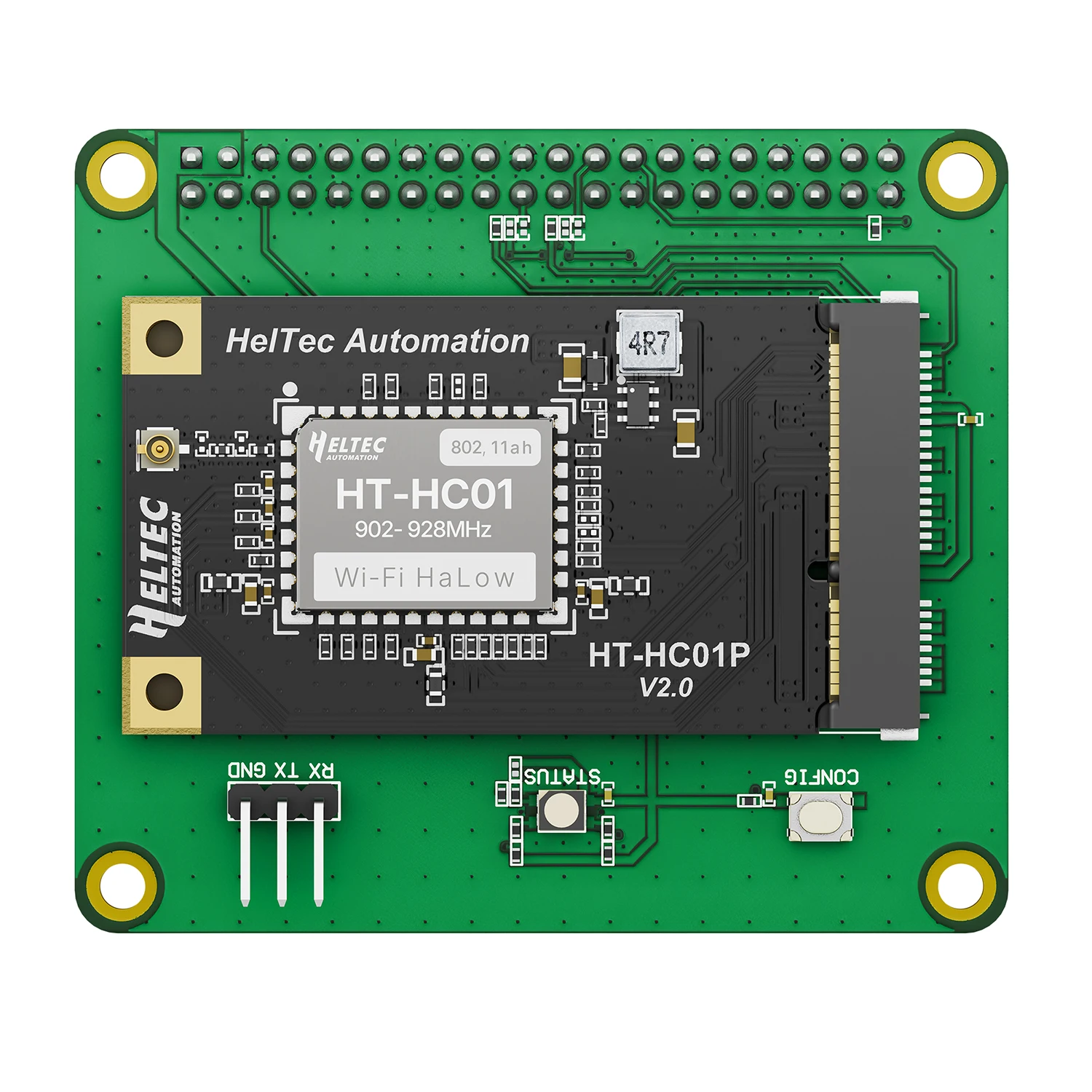 Heltec Wi-Fi HaLow IEEE 802.11ah HT-HC01P V2 모듈 지원 미니 PCIe 인터페이스 27dBm 장거리 전송 보안 IoT