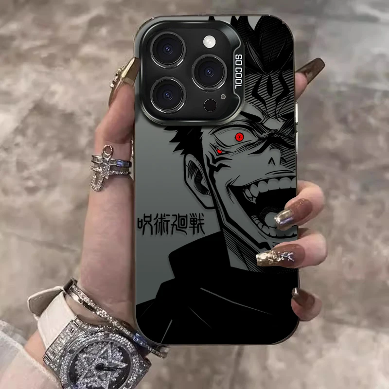 Jujutsu Kaisen Minimalist Line Art Smartphone Case