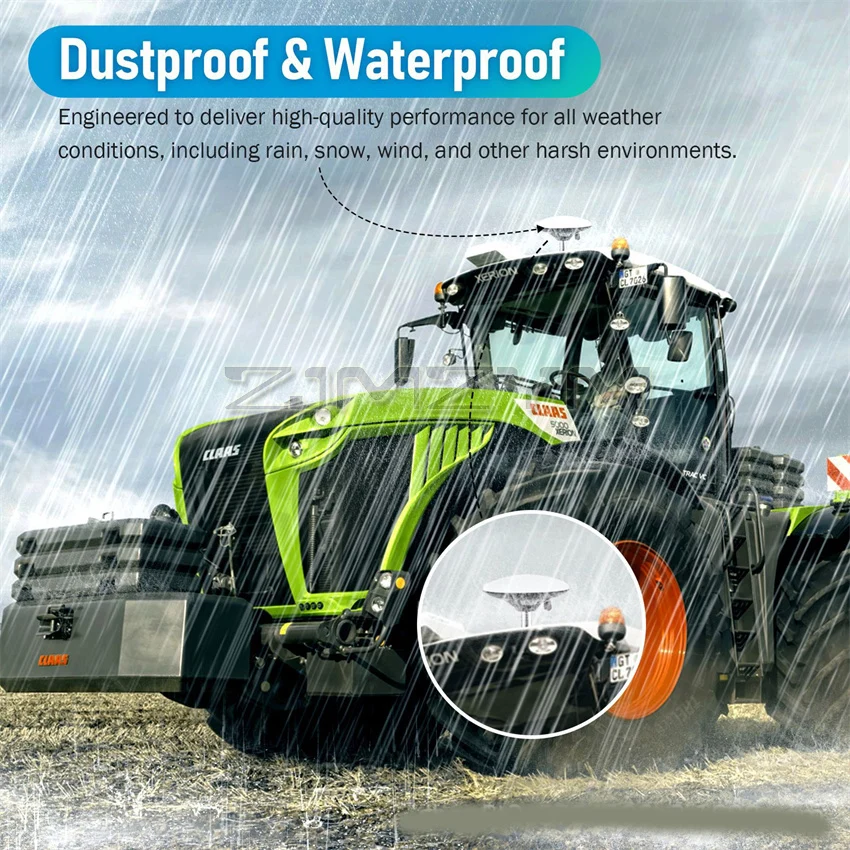 7 Inch Agricultural Tractor GPS Navigator Harvester Agricultural Tractor GPS Navigation System High-quality Tools tractor gps navigator
