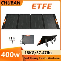 Panneau solaire pliable 400W pour stations d'alimentation, camping, générateur d'énergie d'urgence, charge hors réseau 1