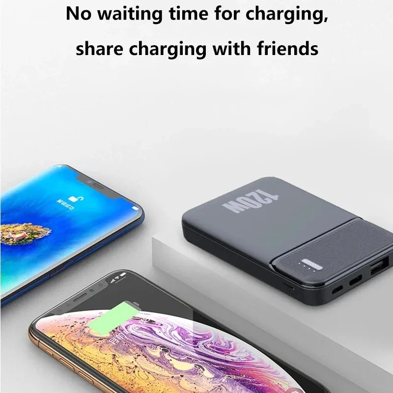 ONEPLUS 120W 50000mAh Power Bank Grande capacità Ricarica super veloce Display digitale Batteria esterna Caricatore portatile per iPhone - Image 5