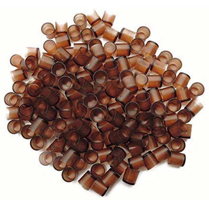 

1000PCS Beekeeping Plastic Brown Rearing Queen Bee Tools King Tools Cell Brown Cage Cup Rear Breeding Apiculture Equipment
